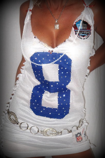 CUSTOM NFL  FOOTBALL JERSEY DRESS   DALLAS COWBOYS