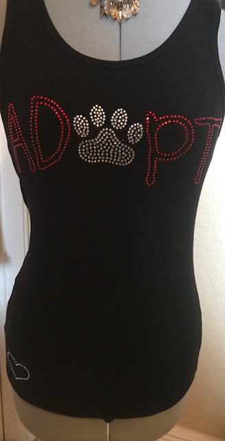 CUSTOM BLING ADOPT  TANK 