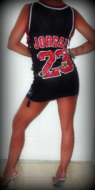 CHICAGO BULLS CUSTOM JERSEY / DRESS