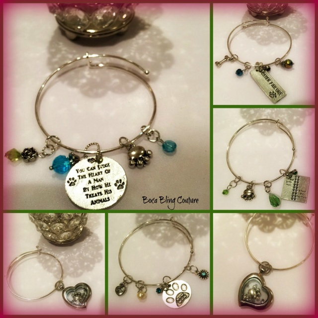 Expandable Sterling Silver Bangle "Sea Friends" & Many more 