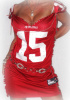 CUSTOM KANSAS CITY CHIEFS JERSEY / DRESS 