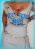 CUSTOM NFL CAROLINA PANTHERS TANK DRESS M/L