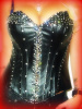 CUSTOM LEATHERETTE CORSET SWAROVSKI ELEMENTS